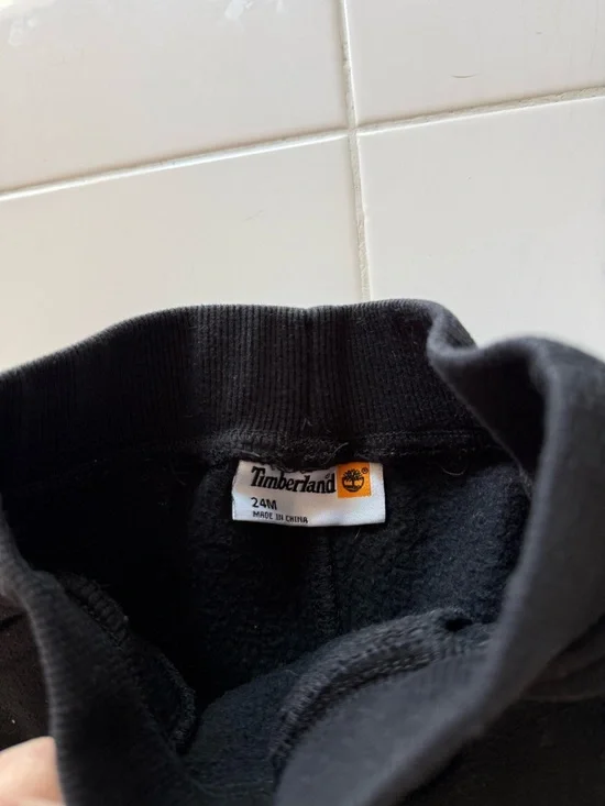 Toddler Baby Boy 24 month Lot Black Athletic Sweatpants Nike Champion Timberland - Picture 9 of 13